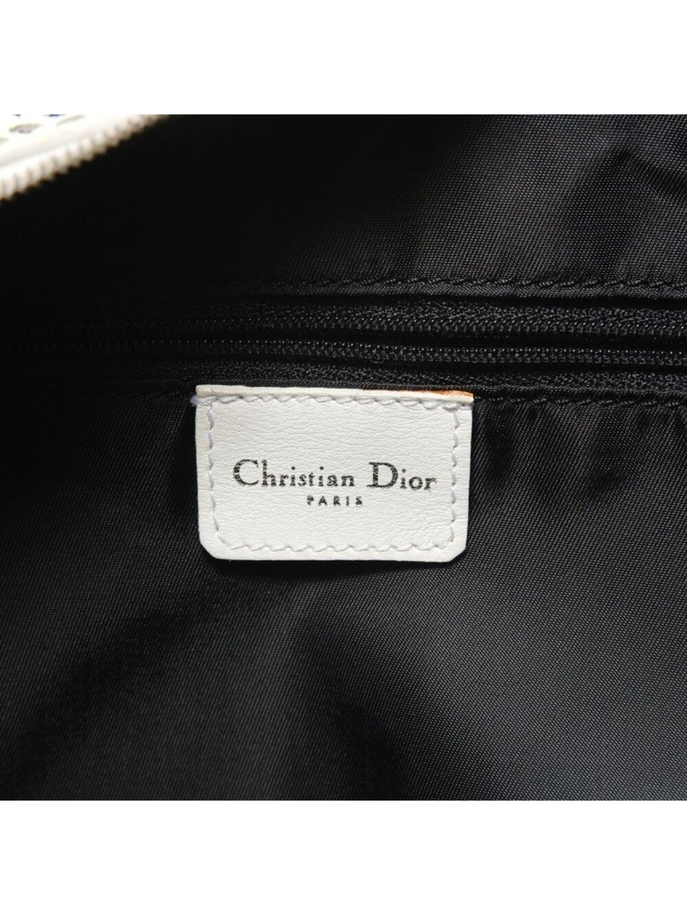 Dior Shoulder Bag Perforated Hobo Leather - Picture 9 of 10